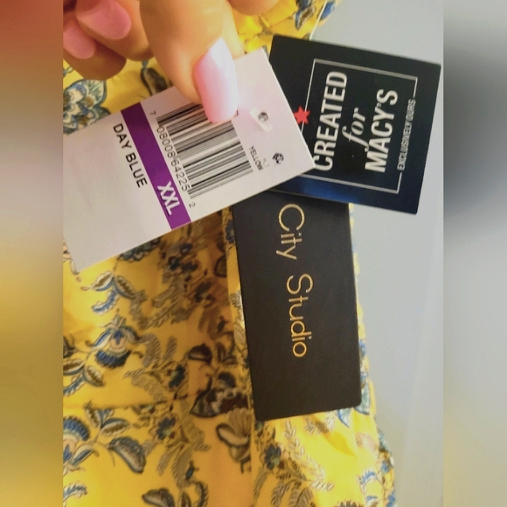 ✨️🪻Yellow Floral Dress - Picture 8 of 16